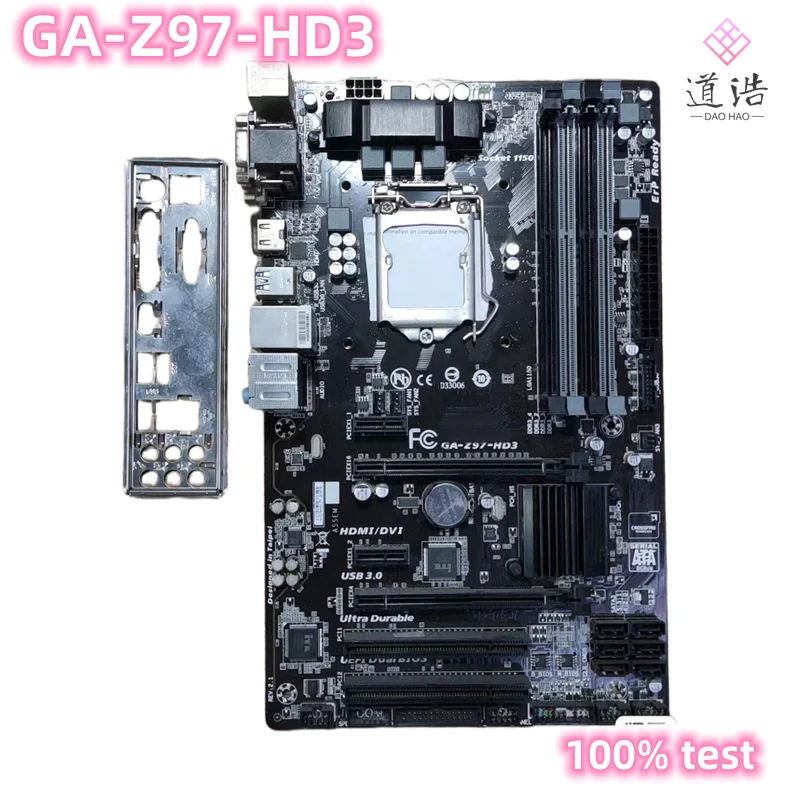 For GA-Z97-HD3 Motherboard 32GB PCI-E3.0 HDMI USB2.0 USB3.0 LGA 1150 DDR3 ATX Z97 Mainboard 1 S6cf031598b6b4b30a5aac4441a4bf906D
