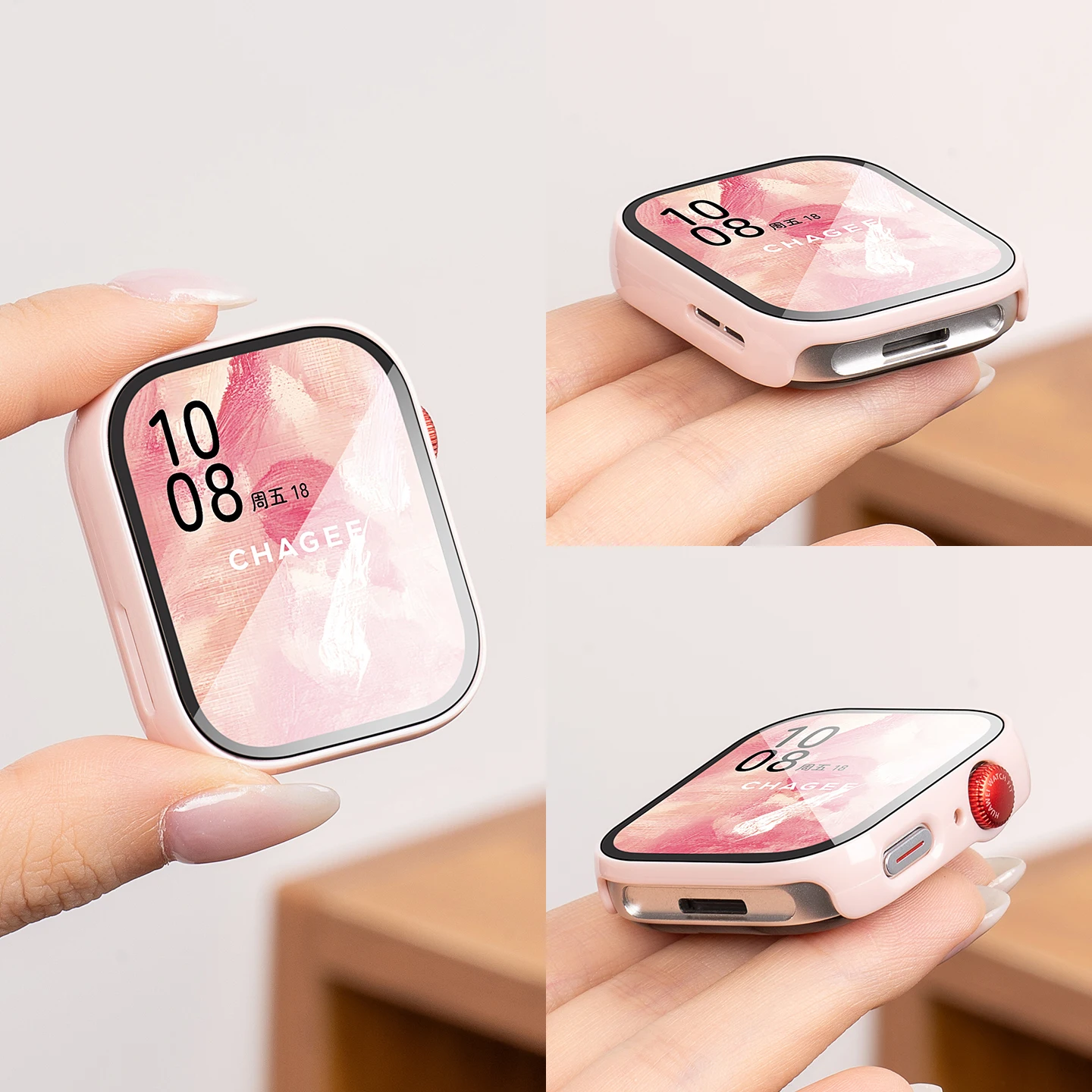Ultra Thin Matte Hard PC Bumper Case with Built-in Glass - Anti-Fingerprint & Scratch Resistant