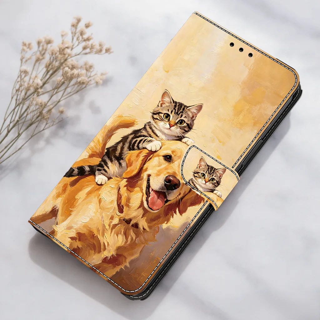 Magnetic Flip Leather Wallet Phone Case