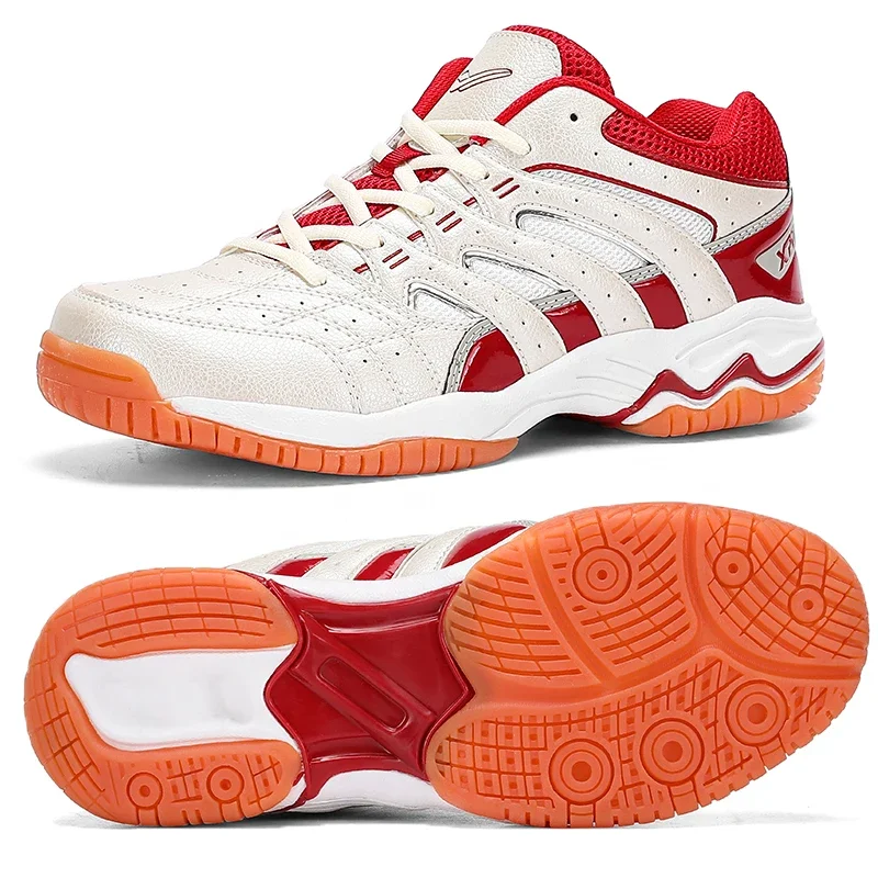 Big Size Men Professional Volleyball Couple Sport Badminton Tennis Athletic Training Shoes Table Tennis Men Sneakers