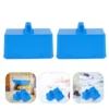 2 Pcs Building Blocks Snow Brick Mold Soil Making Winter Kids Toy Suite Sandcastle Foundation DIY Maker Bricks Baby Travel 4