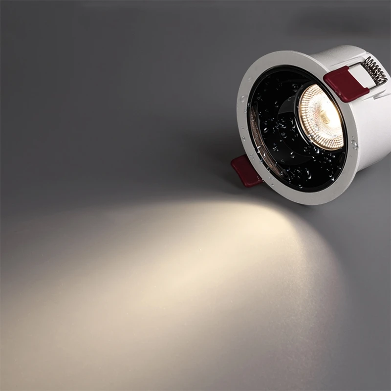 AC220V IP65 방수 야외 스팟 조명 매입형 LED 스포트라이트 욕실/주방용 (메인 조명 없음)