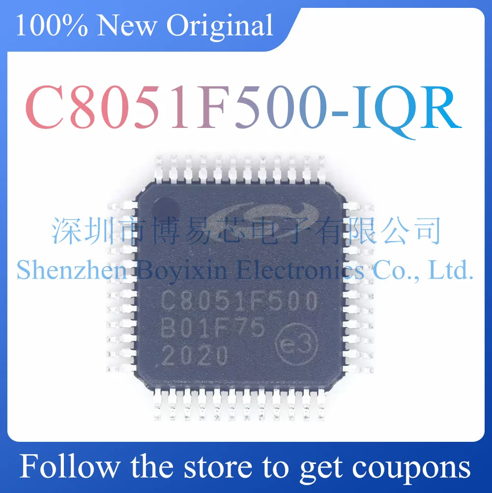 NEW C8051F500-IQR.Original Product.Package LQFP-48