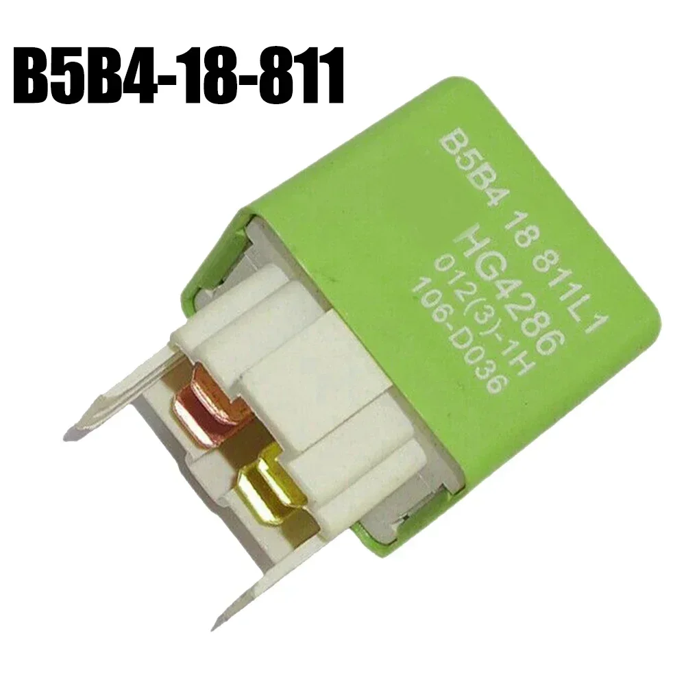 Main Relay Main Relay Control Car Fuel Pump Cooling Fan Part for Mazda MX-5 323 B5B4-18-811 Car Accessories