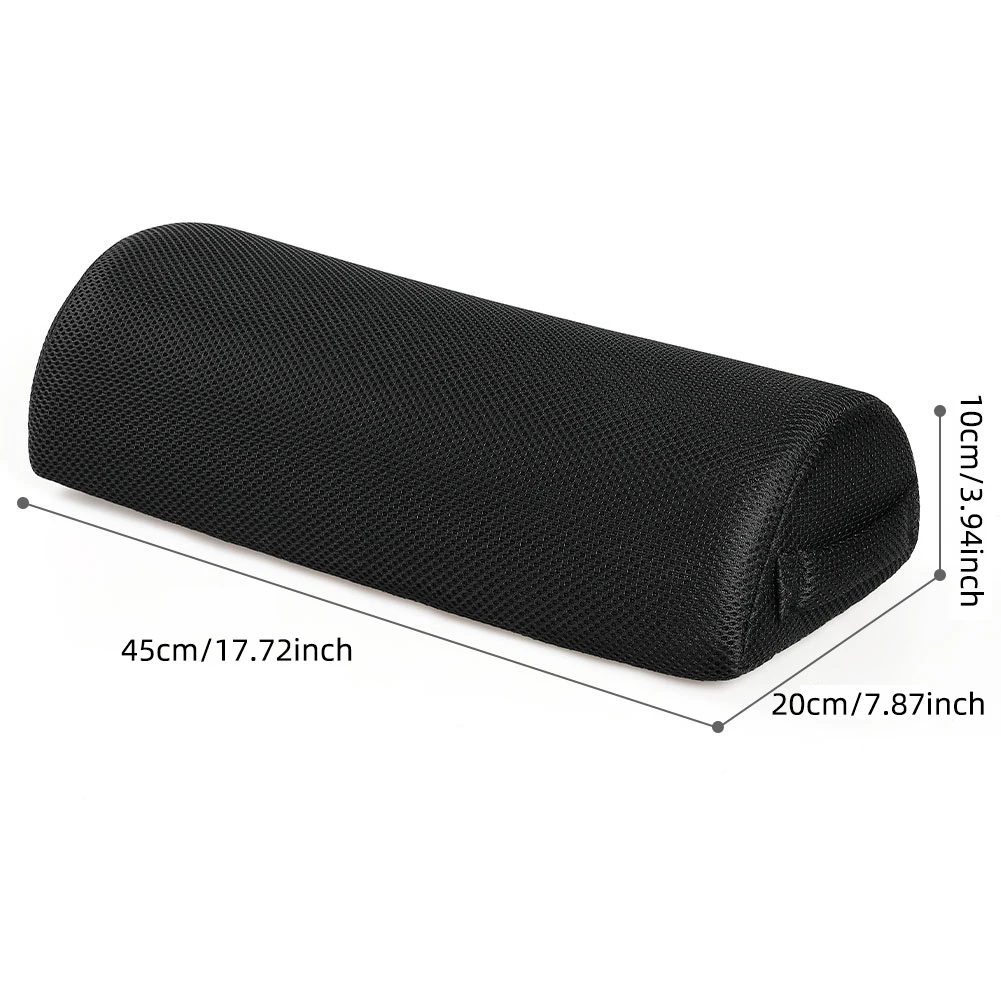 Semi-cylindrical pillow, office footrest, foot massage, leg clamp pillow, ergonomic foot stool 3