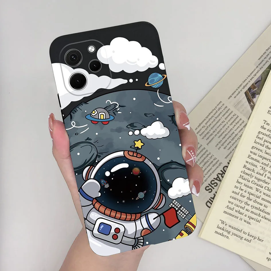 Cute Cartoon Dinosaur Bear Soft Silicone Case for Huawei Nova Y61 and Enjoy 50z
