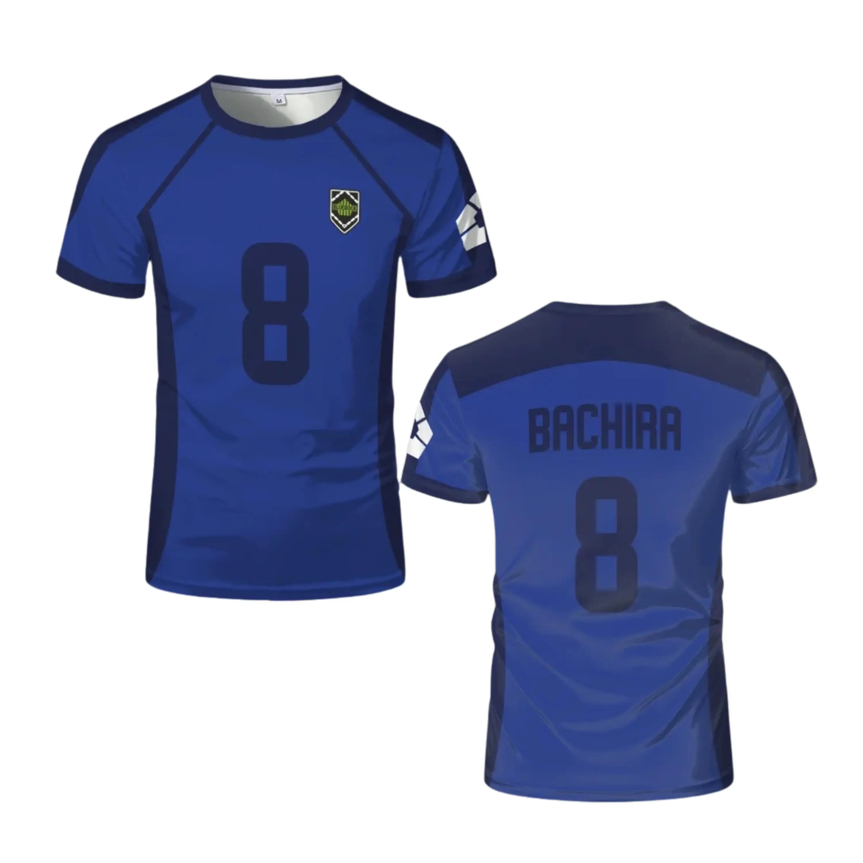 블루 락 이사기 요이치  11 축구 유니폼 애니메이션 축구 셔츠 훈련 스포츠웨어 코스프레 의상 통기성 티셔츠 남성 어린이 선물