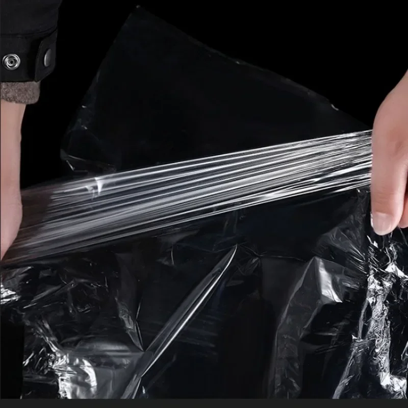 POF Heat Shrink Film Folded Membrane Transparent Thickening Roll Plastic Food Grade Plastic Sealing Tea Gift Packaging Films pvc heat shrink bands