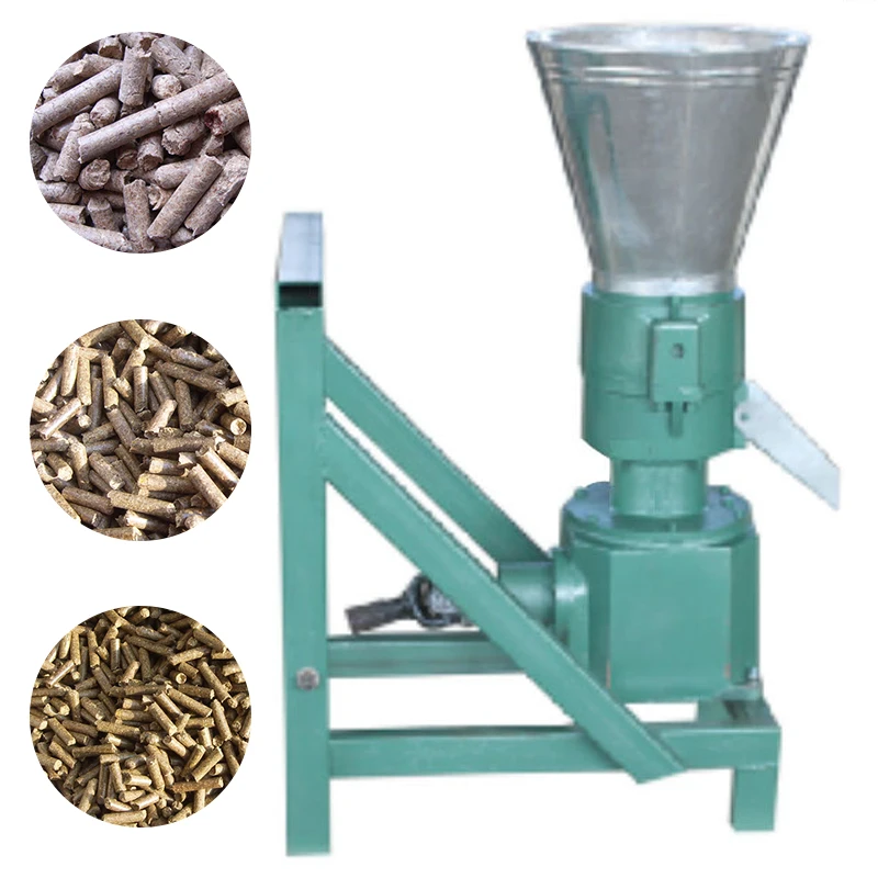 KL150P Pellet Press Wood Pellet Mill Machine Feed Pellet Machine 50-90KG/H PTO Shaft Drive Sawdust Pellet Machine hot ！mig welding line wire feed drive roller parts 0 6 0 8 kunrle groove 023 030 wire feed roller welded parts new