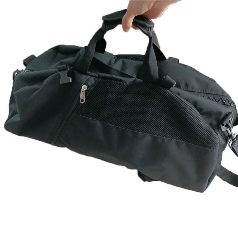 Black Large Capacity Waterproof Taekwondo Backpack Outdoor Sports Men Women Fitness Portable Ultralight Gym Backpack Karate Bag