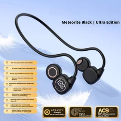 High - Quality Wireless Sports Bluetooth Earphones for Comfortable Extended Wear (Black)