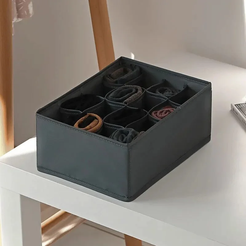 1Pc Fabric Box Drawer Organizers For Closet Organization Storage Of Soc Underwear Ties And More 2
