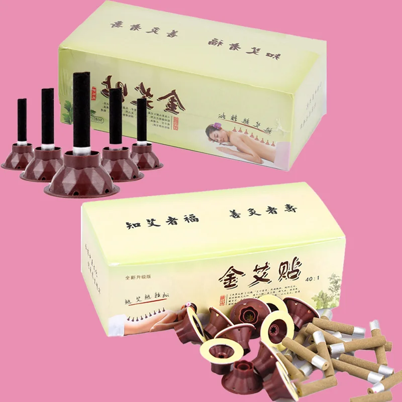 2 Types Moxa Sticker Self-adhesion Moxibustion Tube Acupoint Heat Acupuncture Tenosynovitis Cure Traditional Medicine Therapy 225pcs acupuncture moxibustion paste mini moxa stick warm acupoint meridian massage therapy arthralgia tenosynovitis cure