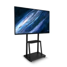 

65 Inch Touch Screen 4k Interactive Smart Flat Wall Panel Whiteboard For Classroom Education Office Meeting