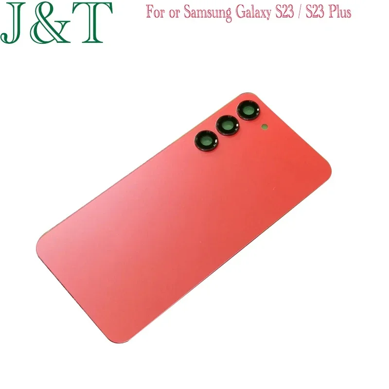 Glass Phone Back Cover For Samsung Galaxy S23 with Camera