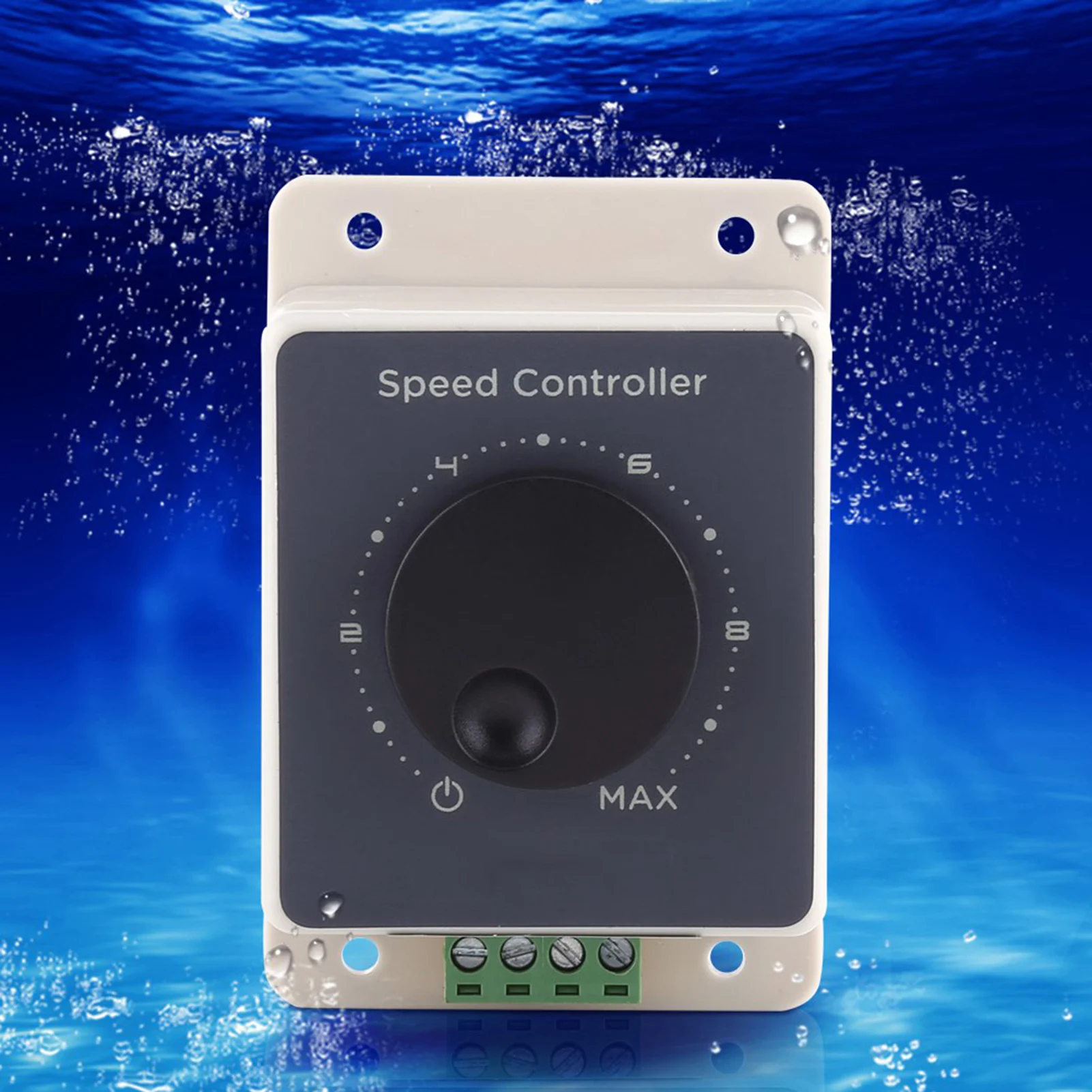 DC10-60V 20A Pulse Width Modulator PWM Motor Speed Controller Waterproof Shell Speed Regulator Controller PWM