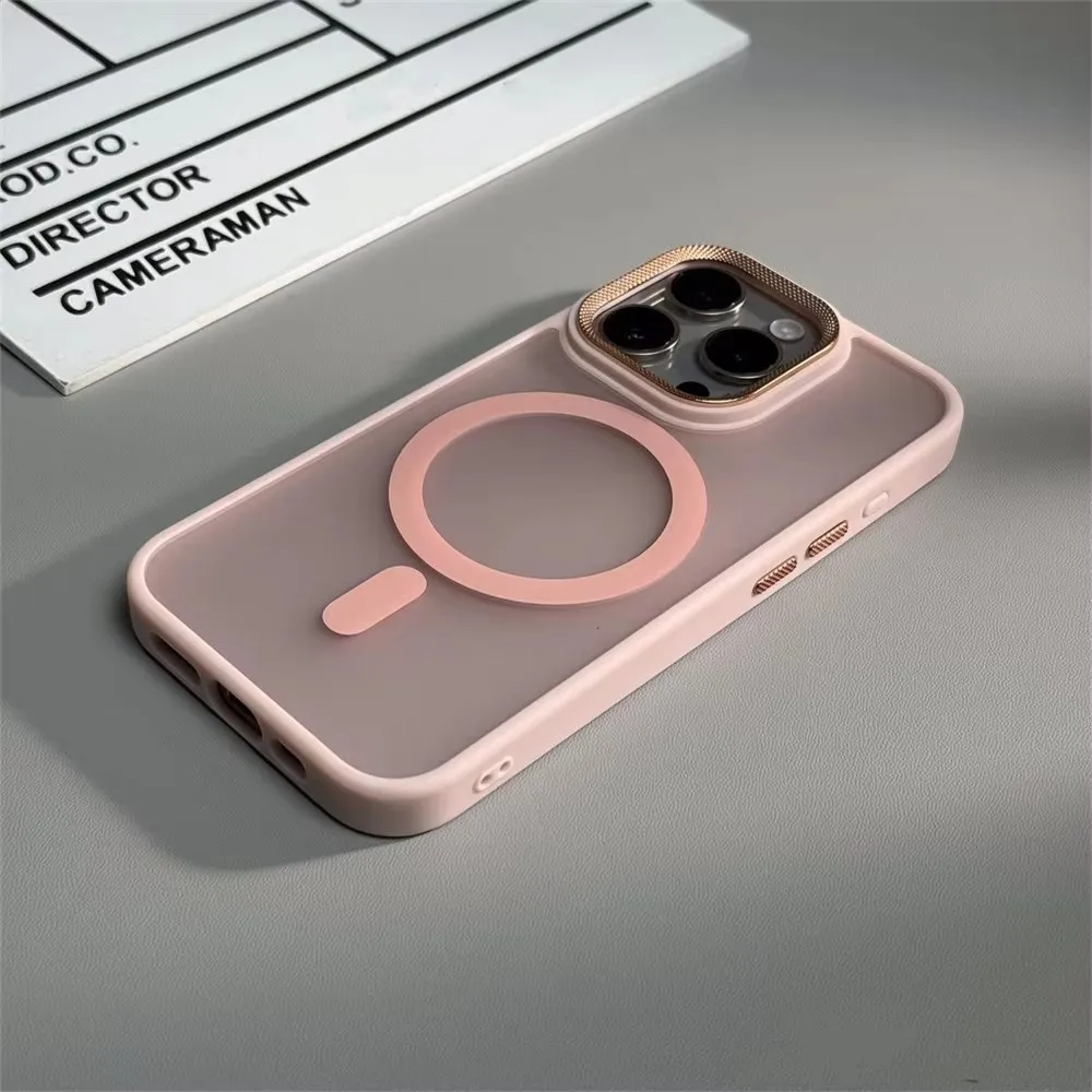 Luxury Spiricle Camera Protection Case for iPhone 15 16 Pro thumbnail 5