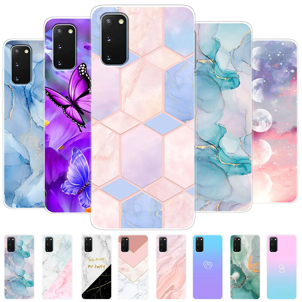 Per Samsung S20 Custodia S20 Fe Silicone Tpu Custodia Morbida Dipinta Moda Per Samsung Galaxy S20 Plus S20 Lite S 20 Cover Paraurti