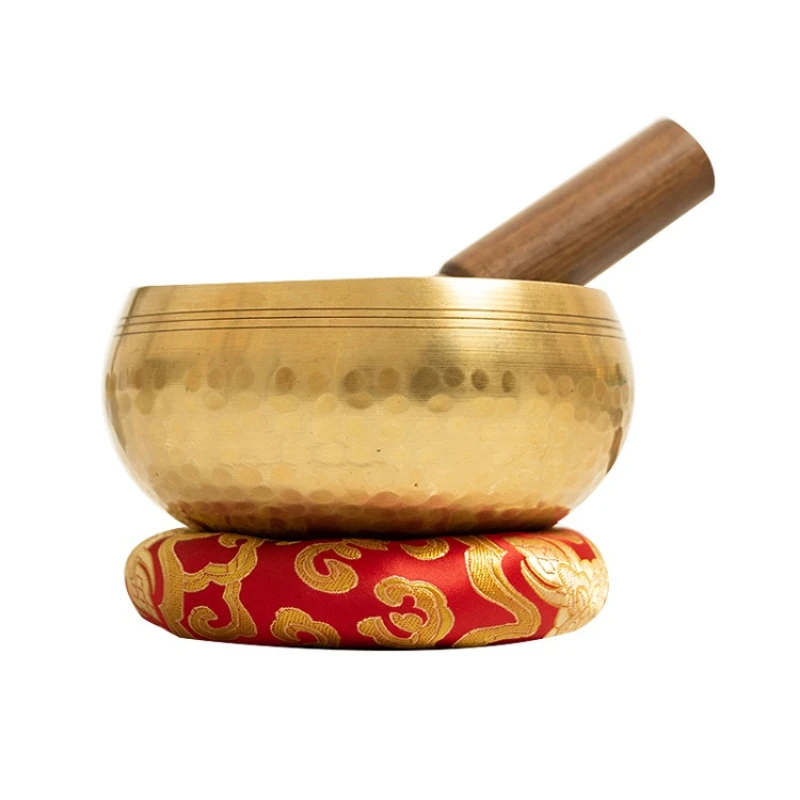 

Original Bronze Tibetan Bowls Sound Healing Singing Bowl Spiritual Instruments for Yoga Handmade Mindfulness Decorative Bowl