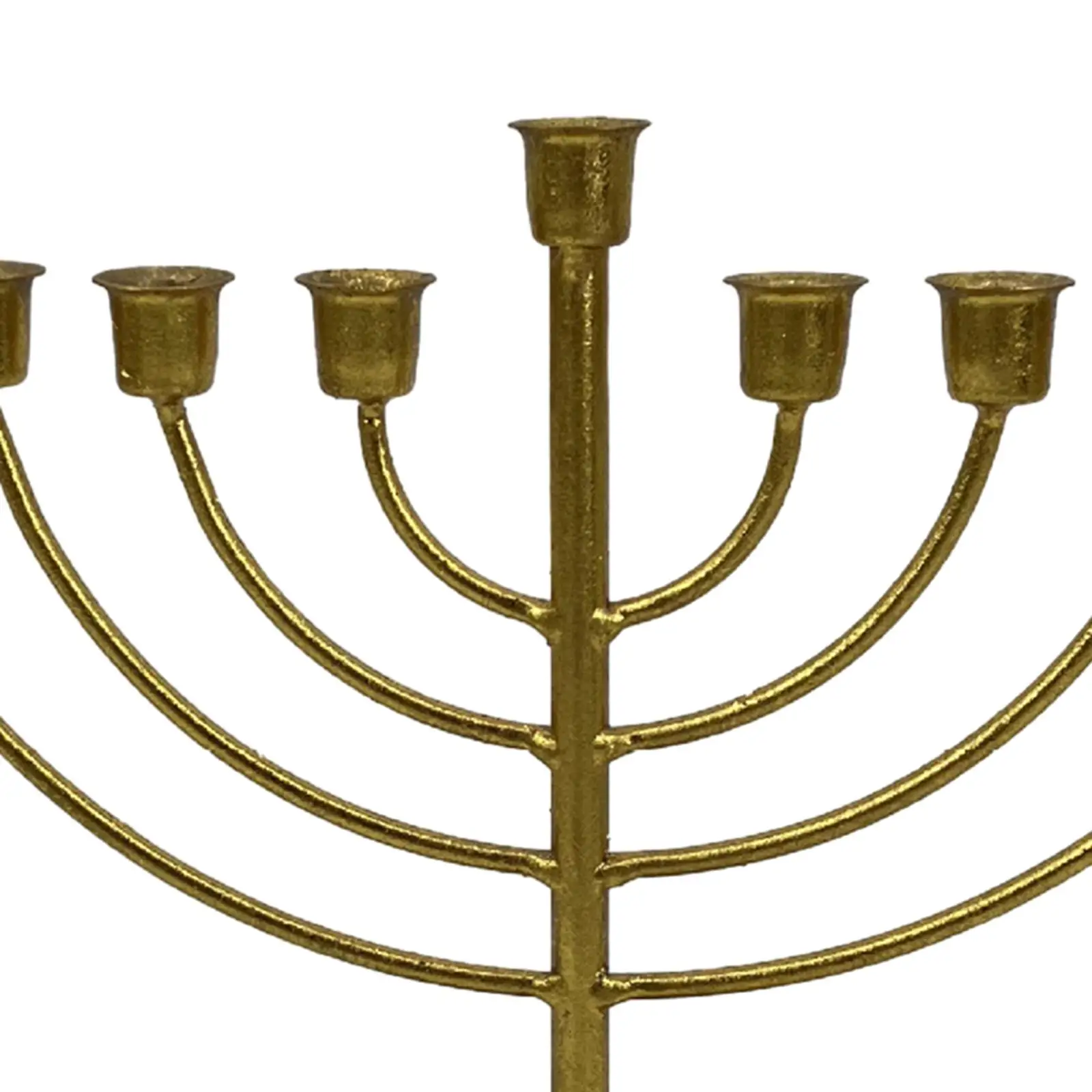 Candlestick Jewish Holder Hanukkah Decoration Menorah for Desk Living Room Candlestick Jewish Holder Hanukkah Decoration Menorah for Desk Living Room