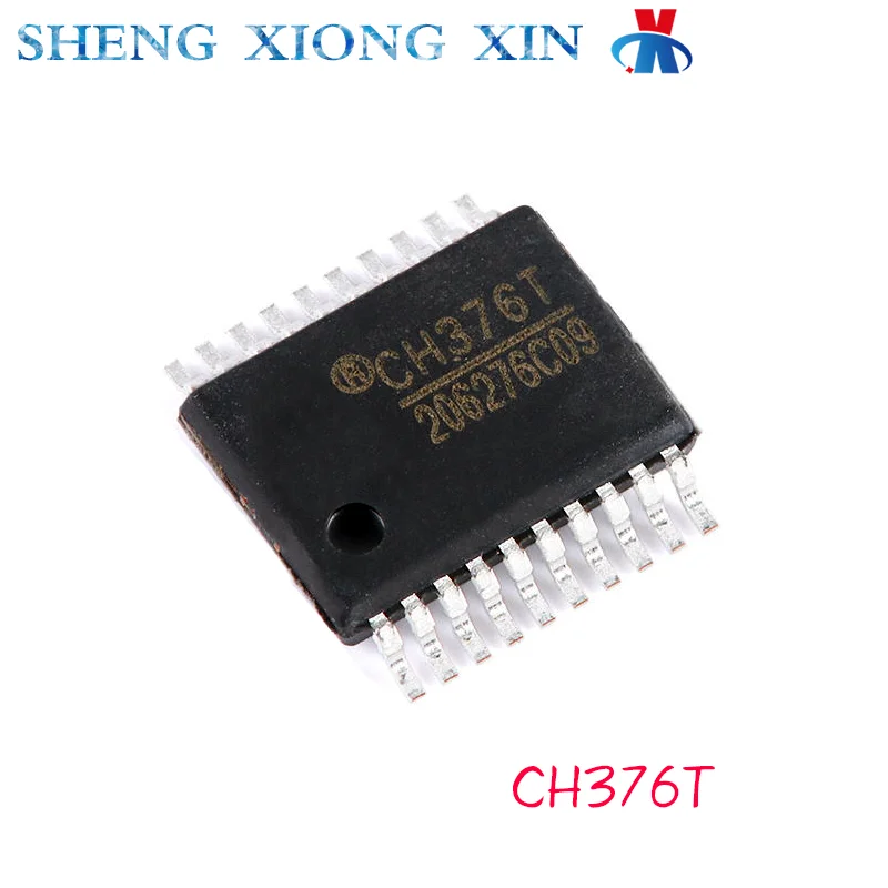 

5pcs/Lot 100% New CH376T SSOP-20 USB Chip CH376 Integrated Circuit