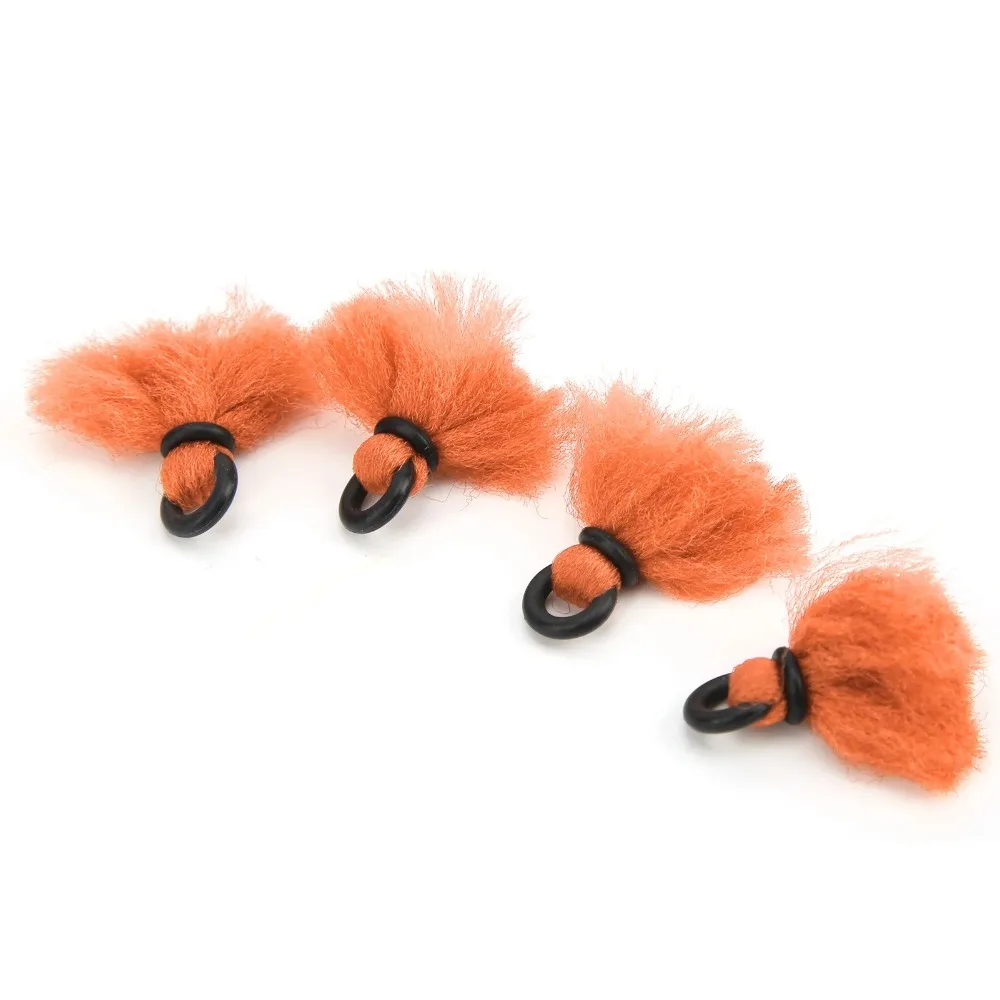 4pcs Fly Fishing Yarn Strike Indicators Water Density Light As a Feather Easy To Carry Fly Fishing Floats Small in Size