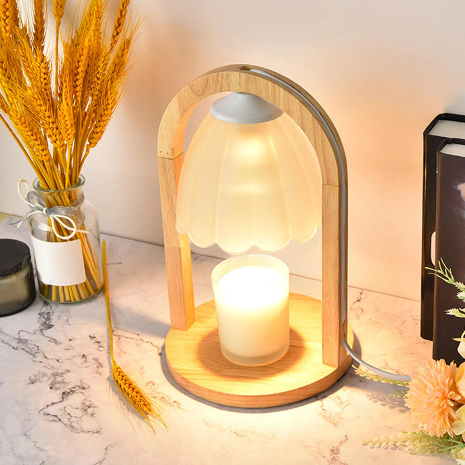 Calentador de velas, lámpara de fusión, Quemador de aceite, calentador  eléctrico de velas para Decoración| | - AliExpress