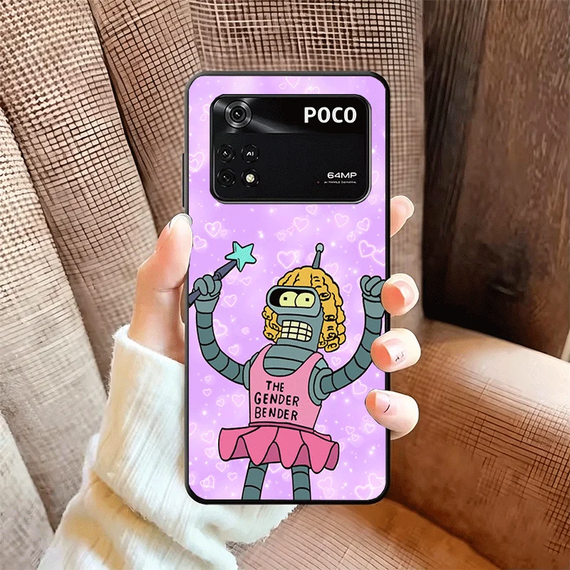 Cartoon Funny Futurama-Inspired Soft Phone Case