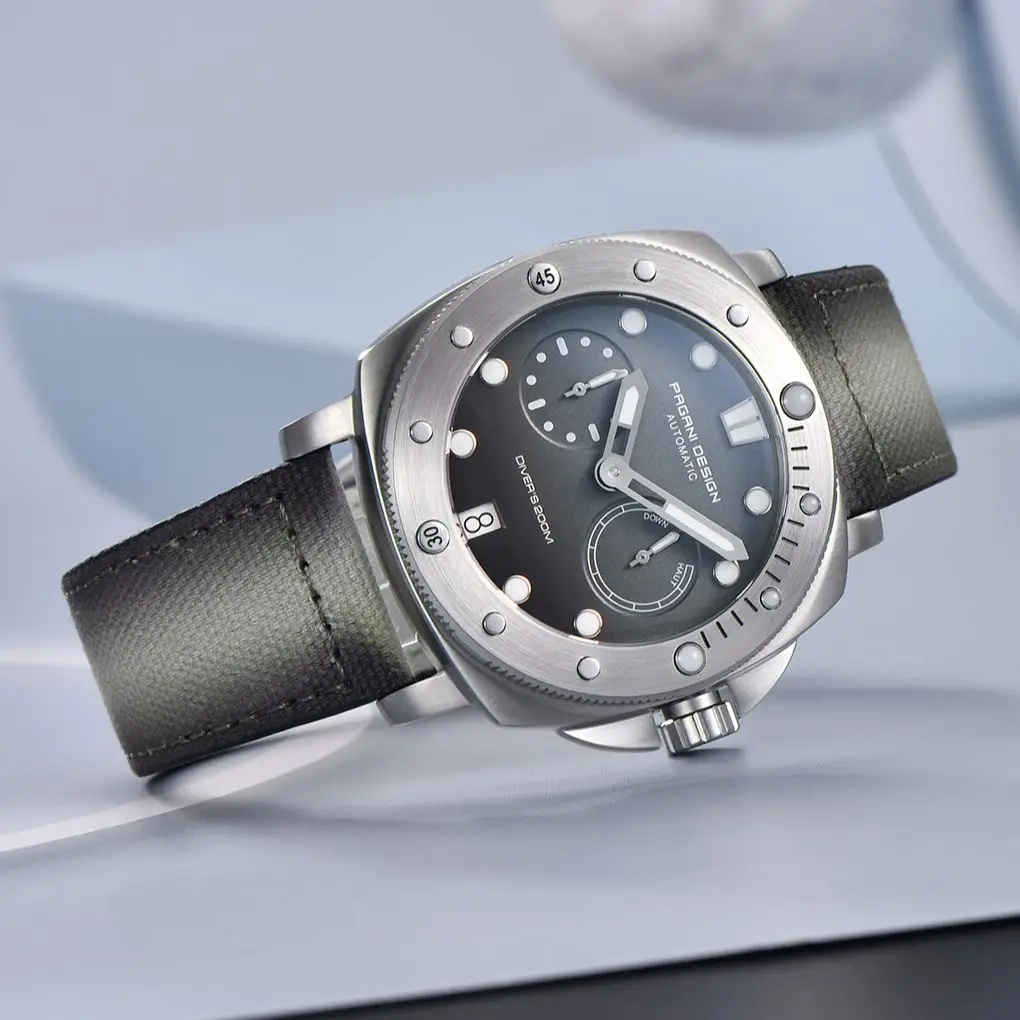 PAGANI DESIGN 2023 New Men's Watches Luxury Automatic Watch For Men Military Mechanical Wrist watch 20Bar Waterproof Watch Men