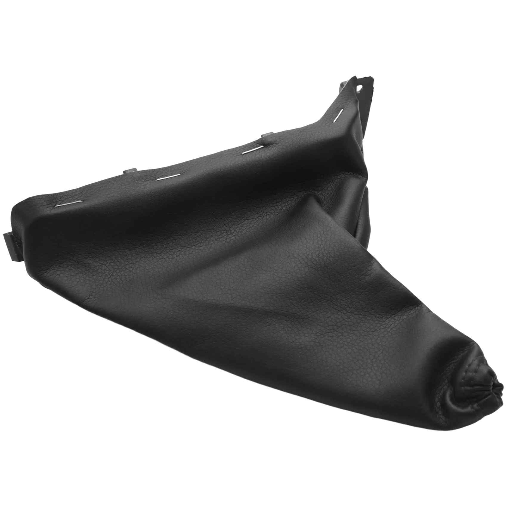 2Pcs Car Handbrake Gear Shift Boot Gaiter Gaitor Pu Leather Black for Opel Astra G Zafira a Vauxhall 1998-2004