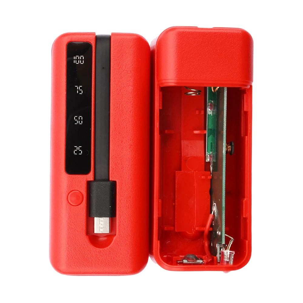 Charger Battery Case 18650 21700 20700 Rechargable Lithium Li-Ion