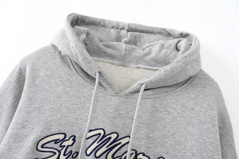 Ladies Elegant Streetwear Cotton Pullover Women 2023 Autumn Fashion Loose Casual Chic Sweatshirt Girls Stylish Hoodies Female