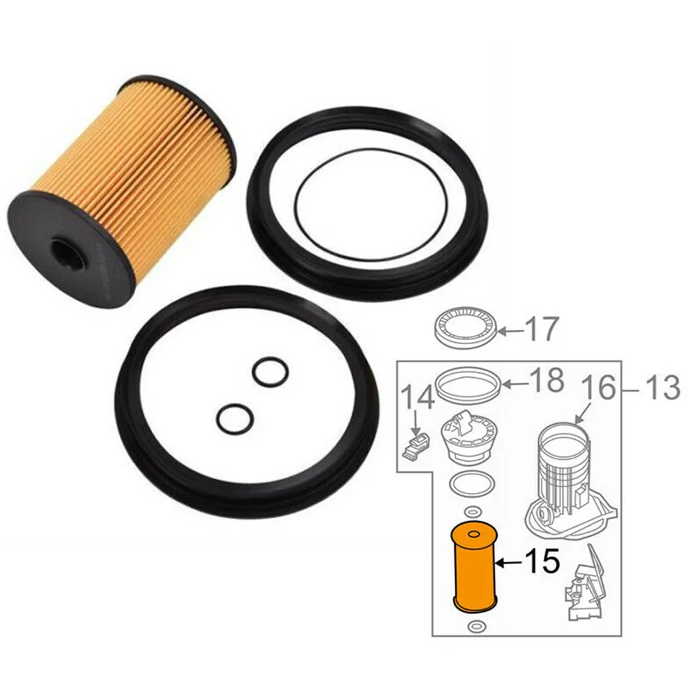 

Replacement Fuel Filter Fule Fitler Fuel Filter & O Rings 16146757196 2001 TO 2006 Automobile Fuel Filter Car Accessories