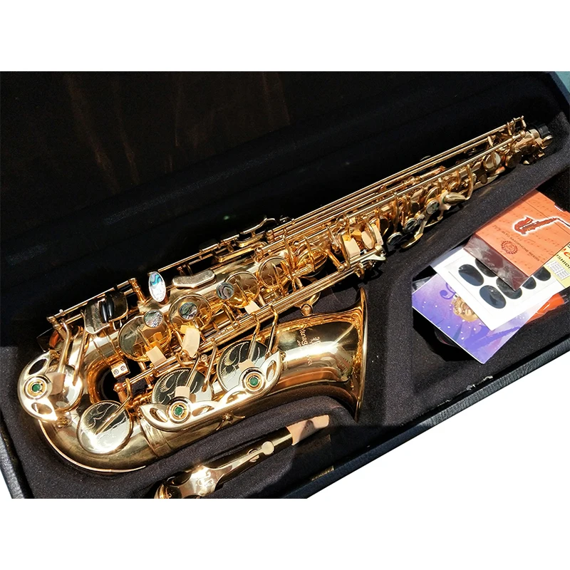 

High Quality Japanese brand Sax Alto Saxophone A-992 E-flat music instrument professional-grade performance With Case Mouthpiece