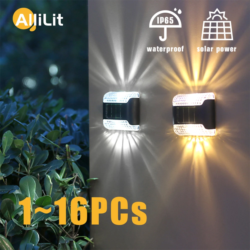 116PCs Solar LED Outdoor Light IP65 Waterproof Garden Decorative Lamps for Balcony Yard Street