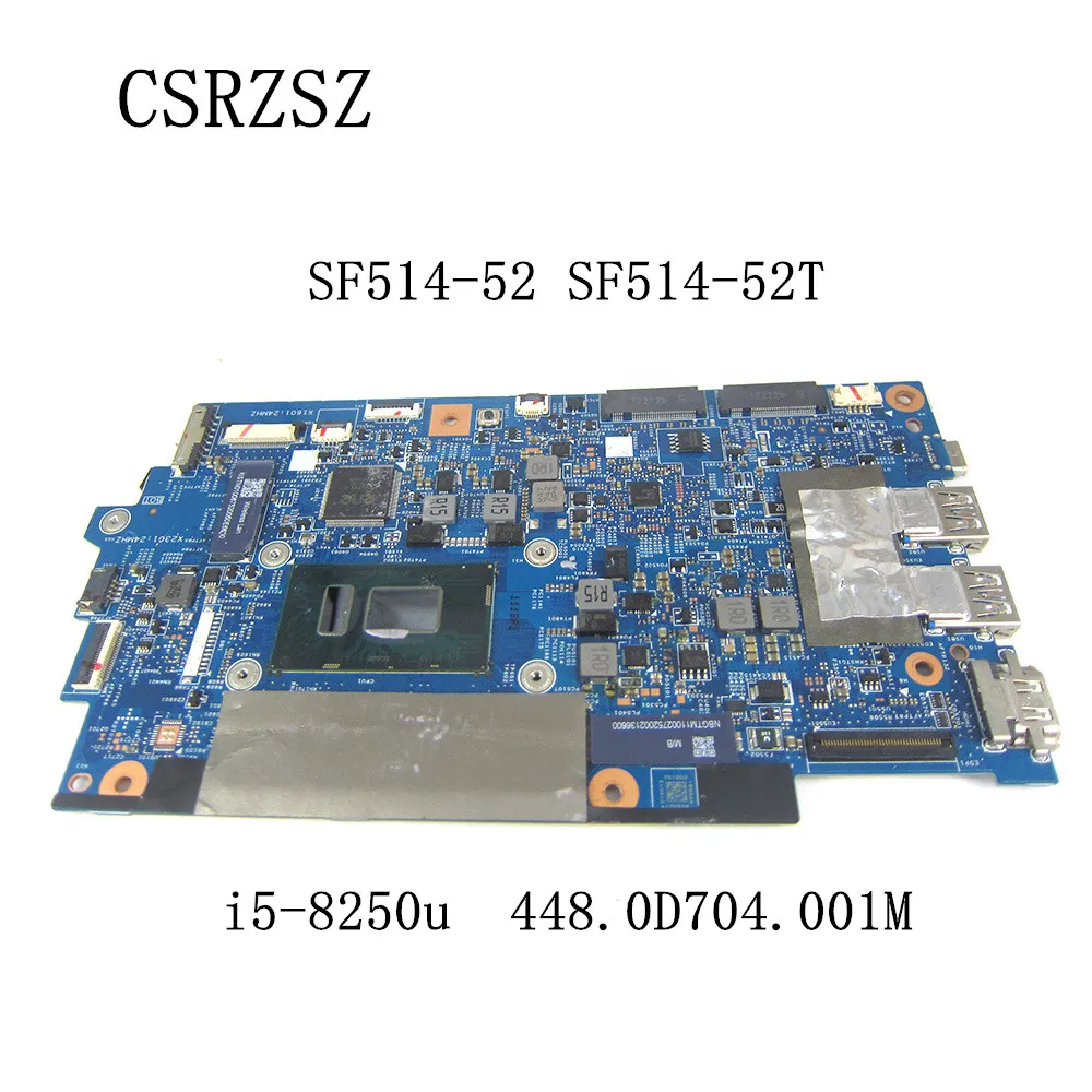 

17809-1M 448.0D704.001M для Acer SF514-52 материнская плата для ноутбука с процессором i5-8250u