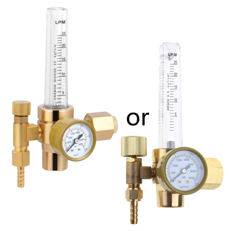 

Flowmeter Argon Co2 Gas Regulator Tig Mig Welding Pressure Reducer Flow Gauge