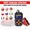 New KW218 Car Battery Tester 12V Motorcycle Auto Battery Analyzer 100 to 2000 CCA Car Moto Cranking Charging Test Battery Tools 6