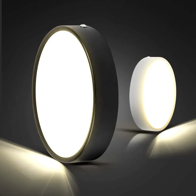 LED 다운 조명 라운드 스팟 Led 조명 25W 15W 10W 5W Led 스포트라이트 표면 장착 홈 주방 실내 천장 조명 110/220V