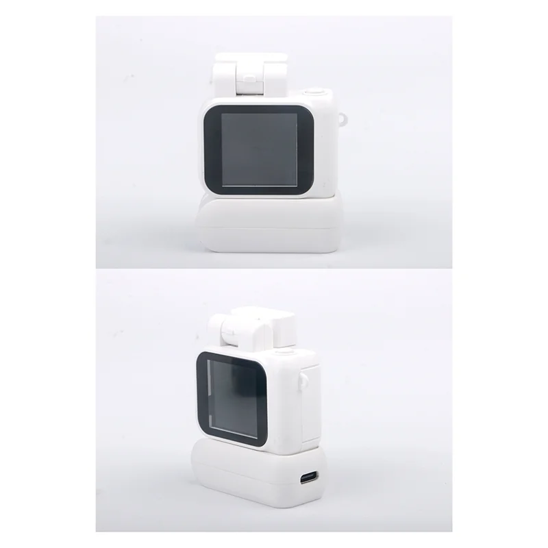 EDT-Monoreflexes Style Mini Camera HD1080P CMOS With LCD Screen Flash Lamp And Battery Dock Portable Video Recorder DV