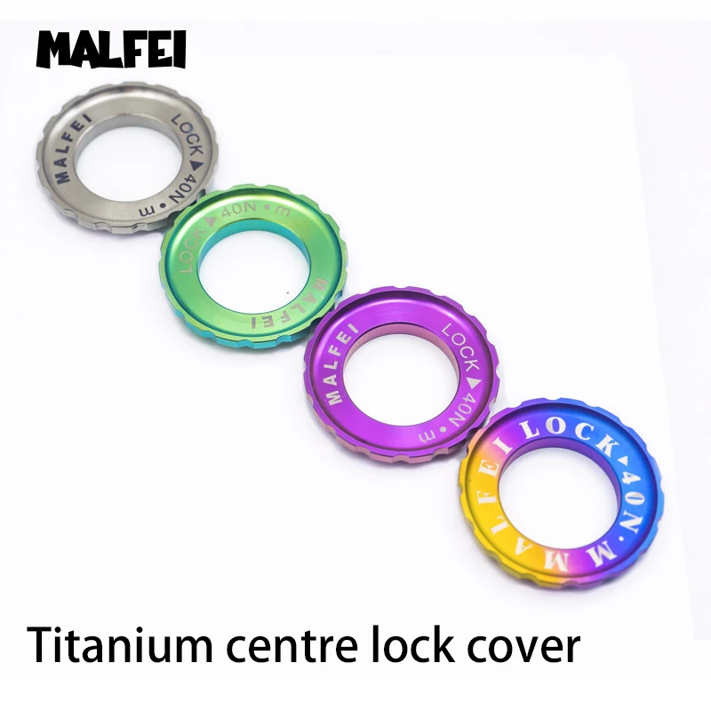MALFEI Titanium Alloy Center Lock Cover MTB Road Bike