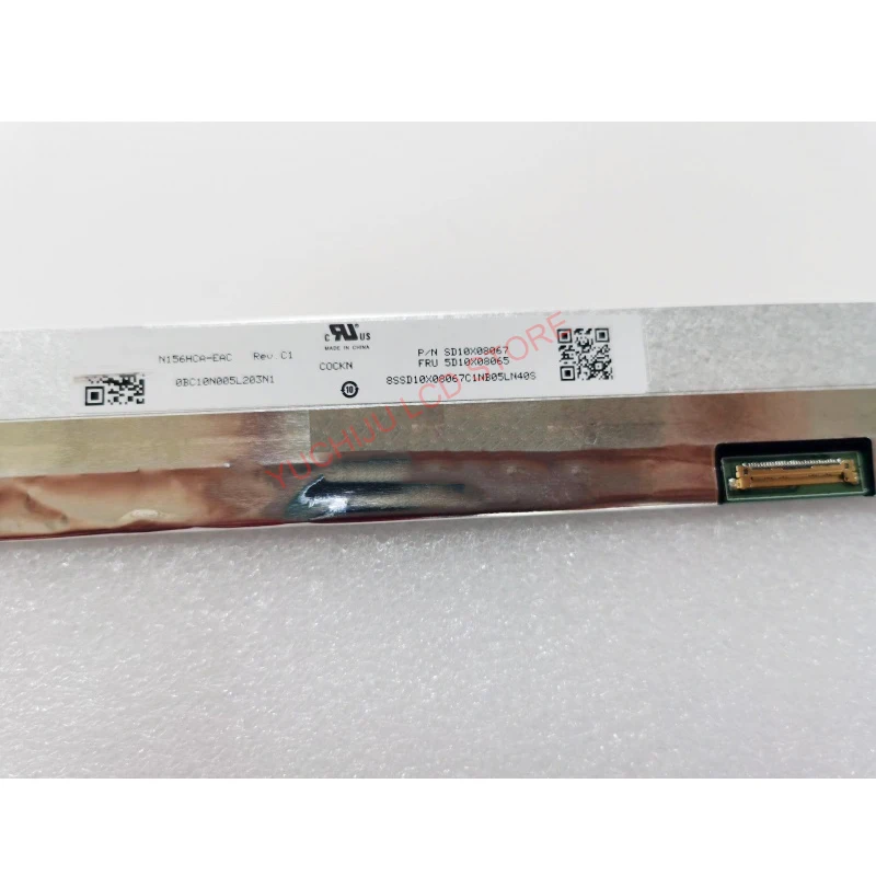 LCD Screen Display N156HCA EAC N156HCA-EAC Rev.C1 15.6 inch IPS FHD With No Screw Holes Matrix Panel 1920x1080 eDP 30Pins