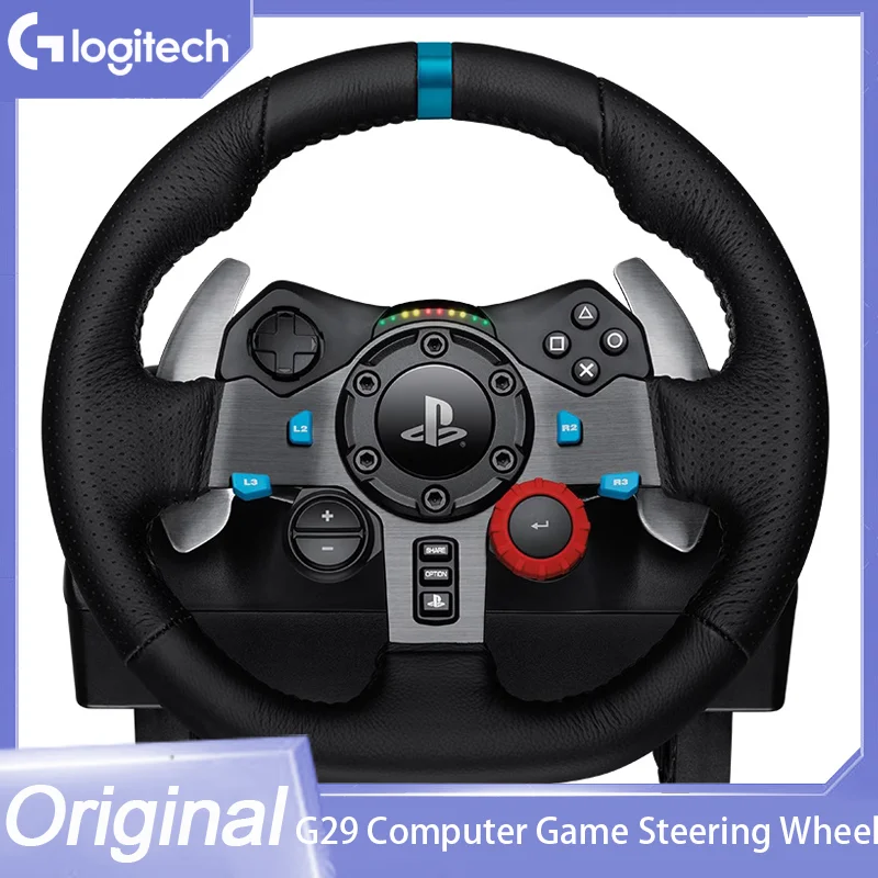 Logitech G29 Gioco Per Computer Volante G29 Con Sedile Del Cambio Racing Driving Simulator Pc/Ps4 G920 Volante Per Computer