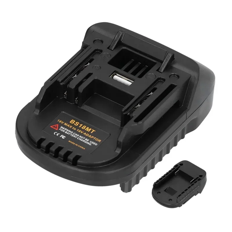 BS18MT For Bosch 18V BAT619G/620 Batteries Convert To For Makita 18V With USB Adapter Converter BL1860 Lithium Battery
