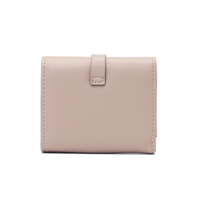 Women Wallet Purse women's Japanese South Korea small fresh PU simple fashion ladies short wallet multi-card niche teenage female