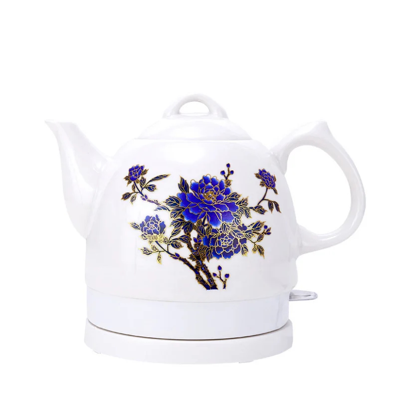 1.5L Electric Ceramic Kettle Water Boiler Water Heating Device Teapot Porcelain Kettle Automatic Power Off 220V Anti-dry burning 4