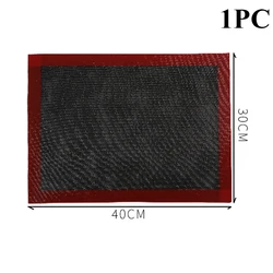 Reusable Non - Stick Silicone Baking Mats - Versatile Kitchen Bakeware and Oven Liners (Straight  1PC)