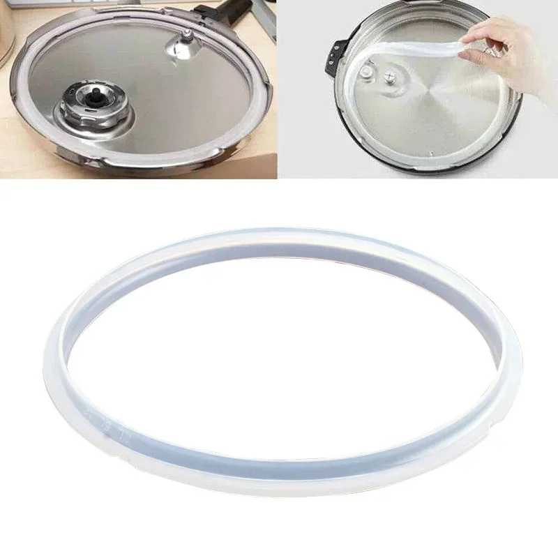 Silicone Rubber Gasket Electric Pressure Cooker Replacement Cooker Lid Sealing Ring 2-8L Gaskets Accessories 1Pcs silicone covers