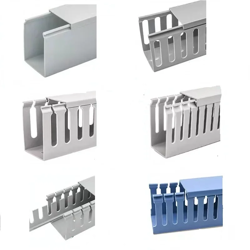 Factory Direct Customize Low Price Waterproof Wiring Plastic cable Trunking Insulated Cable Duct