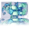 Digimon Playmat Ranamon DTCG CCG Board Game Trading Card Game Mat Gaming Accessories Custom Anime Mouse Pad Desk Mat Zones & Bag